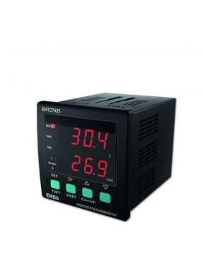 ENDA EHTC7425A-UV-DS Dijital Nem ve Sıcaklık Kontrol Cihazı 90-250V AC