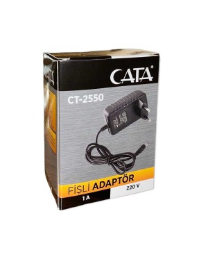 Cata CT-2550 1 Amper Fişli Adaptör