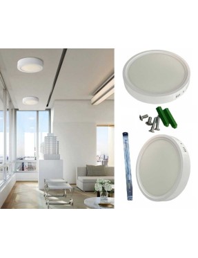 Cata Ct 5233G 18W Siva Ustu LED Panel yuvarlak gunisigi