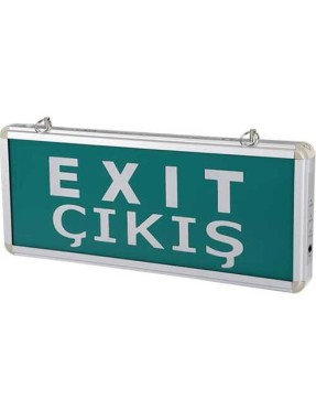 Cata Ct 9175 3W Exit Cikis Armaturu Ledli 3 Saat Akülü