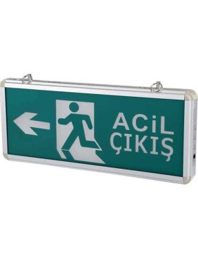 Cata Ct 9179 3W Exit Cikis Armaturu Ledli 3 Saat Akülü