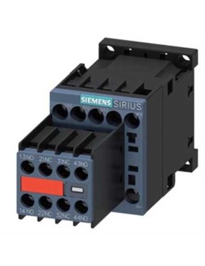 Siemens Sirius Kontaktör 3RT2018-1BB44-3MA0 7.5kW 16A 24VDC 2NO+2NC Vida Bağlantılı S00 Boy 3 Kutuplu AC-3E/AC3