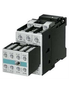 Siemens Sirius Kontaktör 3RT1025-1BB44 7.5kW 17A 24VDC 2NO+2NC Vida Bağlantılı S0 Boy 3 Kutuplu AC-3