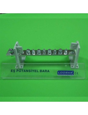 Loobar 1 Kutup 1/8 SKP Giriş-Çıkışlı, Bakır Bara 750 Amper