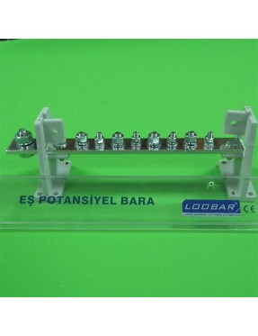 Loobar 1 Kutup 1/8 SKP Giriş-Çıkışlı, Bakır Bara 600 Amper