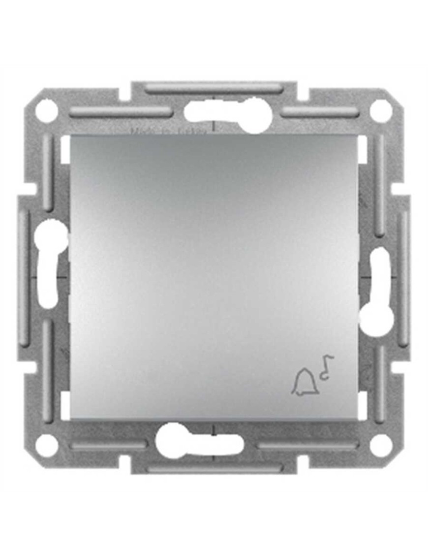Schneider EPH0800161 Asfora Zil İşaretli Liht Butonu Alüminyum (Çerçevesiz) Schneider Eph0800161 Asfora Zil İşaretli Liht Butonu Alüminyum (Çerçevesiz)