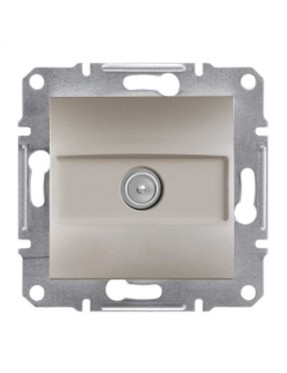 Schneider EPH3200369 Asfora Tekli Tv Prizi Geçişli 8Db Bronz (Çerçevesiz)