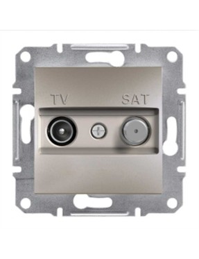 Schneider Asfora Bronz 1dB Sonlu TV-SAT Prizi Çerçevesiz - EPH3400169