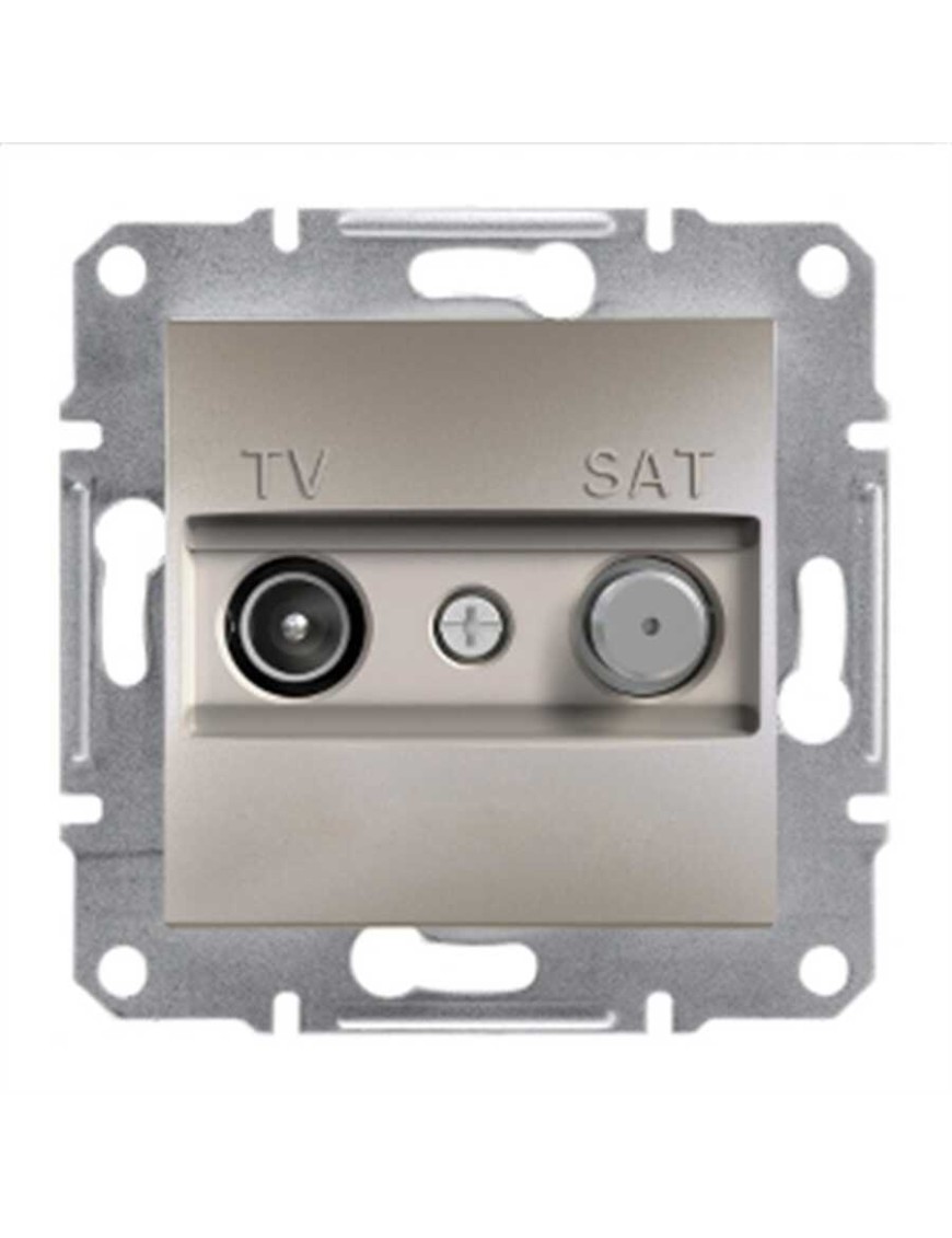 Schneider EPH3400169 Asfora Tv/Sat Priz Sonlu 1Db Bronz (Çerçevesiz) Schneider Eph3400169 Asfora Tv/Sat Priz Sonlu 1Db Bronz (Çerçevesiz)
