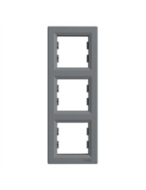 Schneider Asfora Çelik Üçlü Dikey Çerçeve - EPH5810362