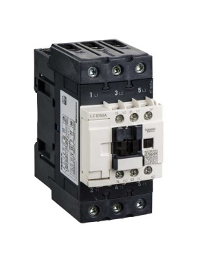 Schneider LC1D50AM7 TeSys D 50 A 22 kW 220V AC Kontaktör 3 Kutuplu 1NO+1NC AC-3
