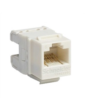 Schneider Etk45041 Pks Ultra-Kablo Kanalı İçin Telefon Soketi-1 Rj11 Cat3 Utp-Beyaz