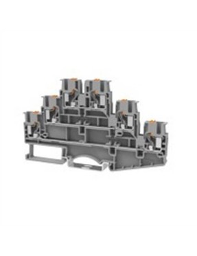 Molwex 160 201 2.5mm2 Üç Katlı Yaylı Mavi Klemens