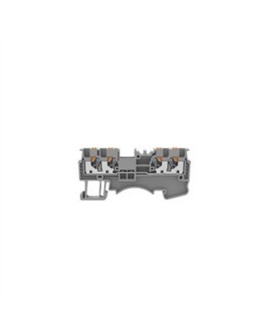Molwex 160 135 2.5mm2 2 Giriş-2 Çıkış Yaylı Siyah Klemens