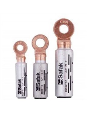 Şafak BS 03508 35 mm² M8 DIN Normu Bimetal Bakır-Alüminyum Kablo Pabucu