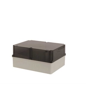 Tp Electric 3310-219-0100D 210X280X140 Derin Şeffaf Kapak Rakor Girişsiz IP67