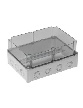 Mete Enerji 40203607 210X290X140 Termoplastik Buatderin Kapak Şeffaf Klemens Kutusu