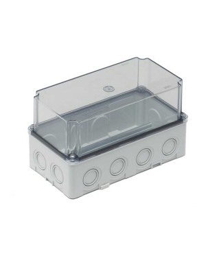 Mete Enerji 40202307 110X210X120 Termoplastik Buatderin Kapak Şeffaf Klemens Kutusu