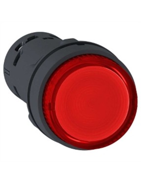 Schneider XB7NW34B2 Işklı P B Led Yaylı Dönüş 1Nk Kırmızı 24V