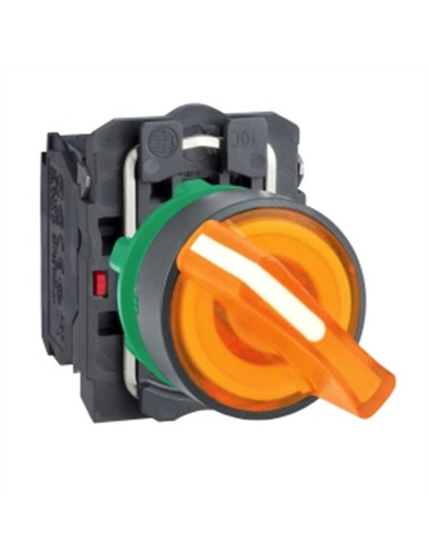 Schneider Xb5Ak125B5 Turuncu Komple Işıklı Mandal Buton 22 mm 2 Konumlu Sabit 1Na 1Nk 24V Schneider Xb5Ak125B5 Turuncu Komple Işıklı Mandal Buton 22 mm 2 Konumlu Sabit 1Na 1Nk 24V