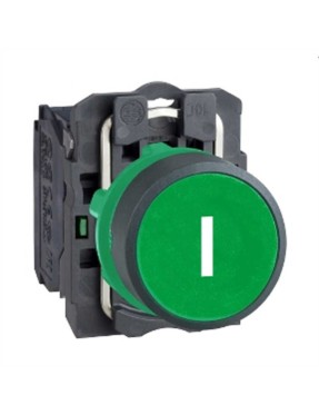 Schneider Xb5Aa3311 Yeşil Komple Buton 22 mm Yaylı Dönüş 1Na 'G''