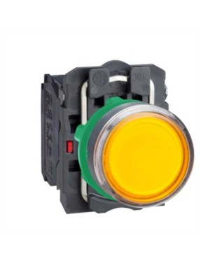 Schneider Xb5Aw3565 Turuncu Komple Işıklı Buton 22 mm Yaylı Dönüş 1Na 1Nk 250V