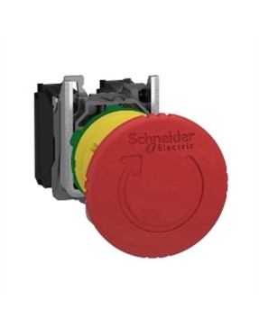 Schneider Xb5As8445 Kırmızı 40 mm Acil Durdurma 40 mm Tetik Bırakılan 1Na 1Nk