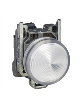 Schneider Xb4Bvm1 230-240V Entegre Led'Li Beyaz Komple Pilot Işığı 22 mm Düz Lens