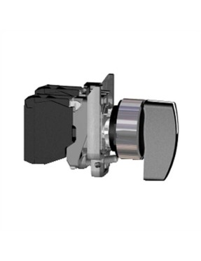 Schneider Xb4Bj21 Siyah Komple Mandal Buton 22 mm 2 Konumlu Sabit 1Na