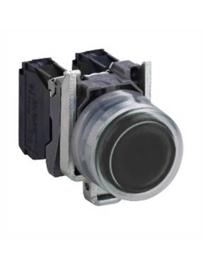 Schneider Xb4Bp21 Siyah Çıkık Komple Buton 22 mm Yaylı Dönüş 1Na İşaretsiz