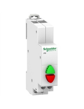 Schneider A9E18034 Acti9 İpb 1Na-1Nk Gri/Gri Çift Basmalı Düğme