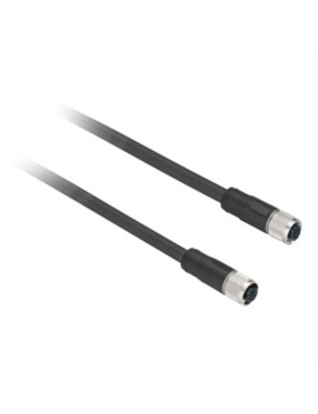 Telemecanique Xzcpv1141L2 Hazır Kablolu Konnektörler Xz-Düz Dişi-M12-4 Pim-Kablo Pvc 2M