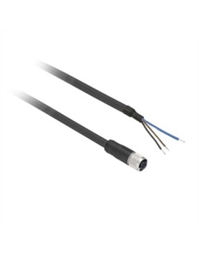 Telemecanique Xzcp0566L5 Ön Kablolu Konnektörler Xz-Düz Dişi-M8-3 Pim-Kablo Pur 5M