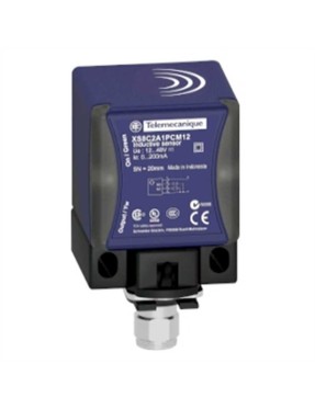 Telemecanique Xs9C2A2A2M12 Endüktif Sensör Xs9 40X40X70-Pbt-Sn25 Mm-12-24Vdc-M12