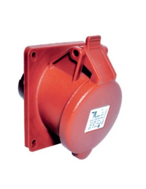 Tp Electric 3107-309-1600 5X32A CEE Norm Eğik Makine Prizi 83X90 Vidalı IP44