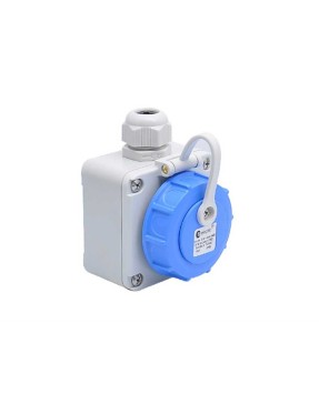 Tp Electric 3101-380-0900 1X16A Duvar Prizi IP68 Vidalı