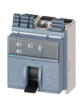 Siemens Sentron 3VA2716-5AB03-0AA0 Termik Manyetik Şalter 1600A 3 Kutuplu 55kA ETU320 Termik Ayar 640-1600A Manyetik Ayar 2400-24000A
