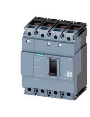 Siemens Sentron 3VA1450-4EF42-0AA0 Termik Manyetik Şalter 500A 4 Kutuplu 36kA TM240 Termik Ayar 350-500A Manyetik Ayar 2500-5000A