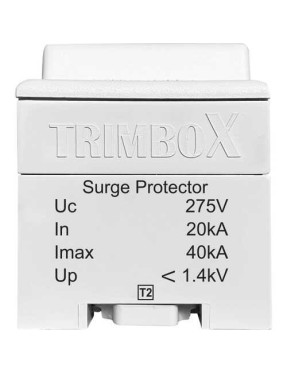 TRİMBOX YM1T2 C Sınıfı 2 Kutuplu Parafudr (20/40kA)
