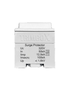 TRİMBOX YM2T1T2 B C Sınıfı 2 Kutuplu 100 kA Parafudr (100kA)