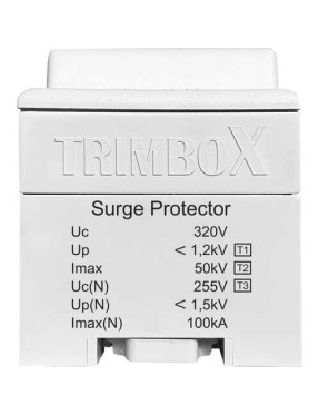 TRİMBOX YM4T1T2T3 B C D Sınıfı 4 Kutuplu 100 kA Parafudr