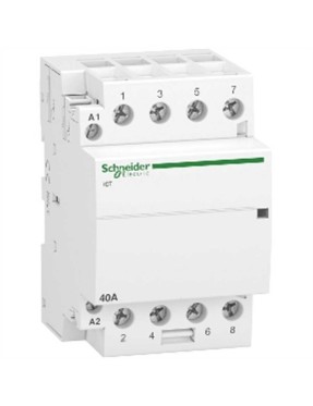 Schneider A9C20844 Kontaktör İct - 4 Kutup - 4 Na - 40 A - 220..240 V Ac