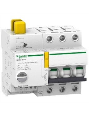 Schneider A9C62325 Reflex İc60N Ti24 25 A 3P Eğri C Entegre Kontrol Mcb