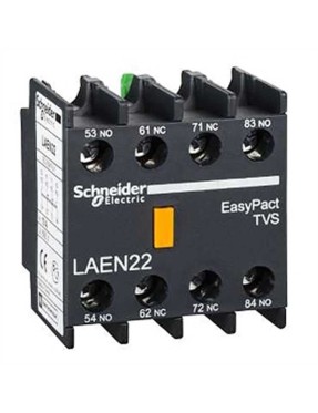 Schneider LAEN22 Easypact Tvs-Yardımcı Kontak Bloğu-2 Na 2 Nk-Vidalı-Kelepçe Terminalleri