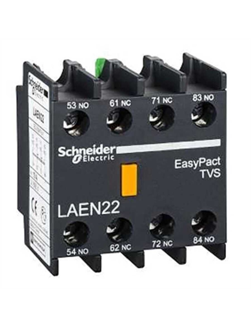Schneider LAEN22 Easypact Tvs-Yardımcı Kontak Bloğu-2 Na 2 Nk-Vidalı-Kelepçe Terminalleri Schneider LAEN22 Easypact Tvs-Yardımcı Kontak Bloğu-2 Na 2 Nk-Vidalı-Kelepçe Terminalleri