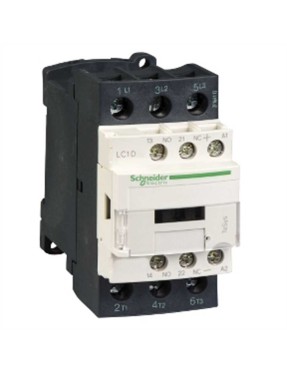 Schneider LC1D25FD TeSys D 25 A 11 kW 110V DC Kontaktör 3 Kutuplu 1NO+1NC AC-3