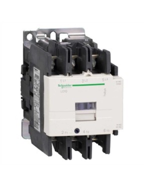 Schneider LC1D80Q7 TeSys D 80 A 37 kW 380V AC Kontaktör 3 Kutuplu 1NO+1NC AC-3
