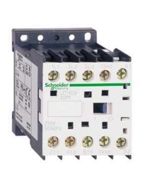 Schneider LC1K0601M7 TeSys K 6 A 2,2 kW 220V AC Kontaktör 3 Kutuplu 1NC AC-3