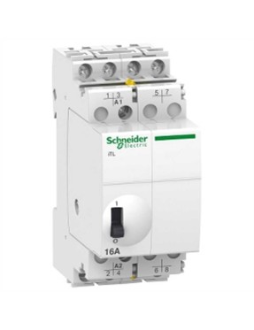 Schneider A9C30814 Darbe Rölesi İtl - 4P - 4 Na - 16A - Bobin 110 Vdc - 230...240 Vac 50/60Hz