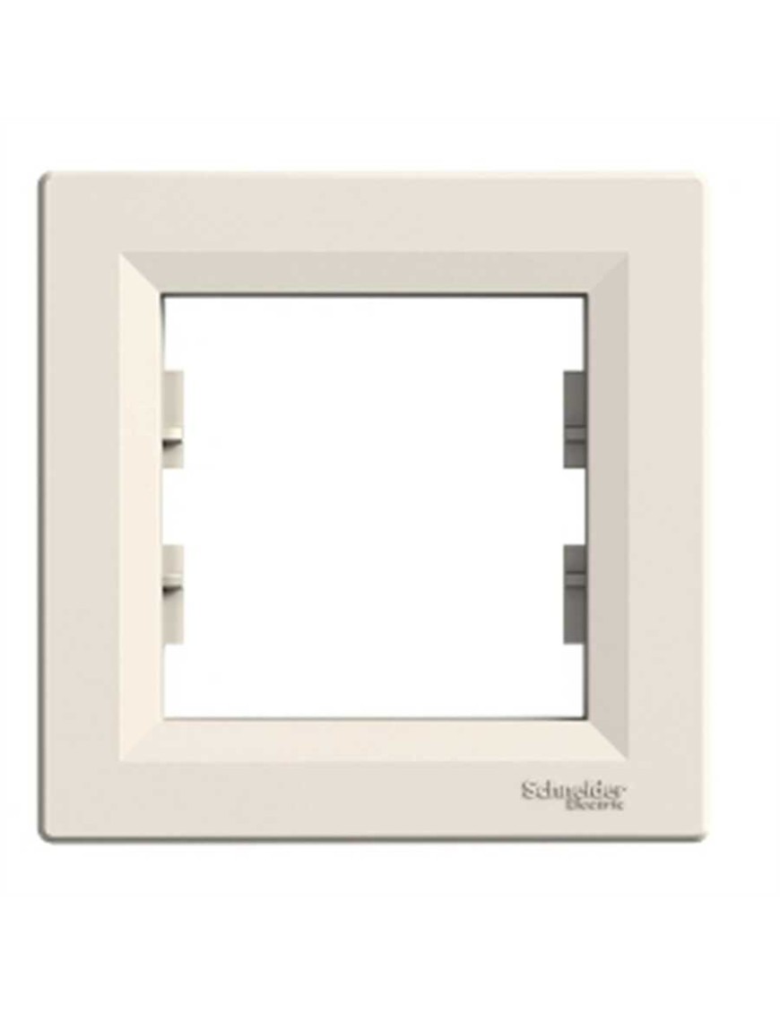 Schneider EPH5800123 Asfora Krem Tekli Çerçeve Schneider Eph5800123 Asfora Krem Tekli Çerçeve